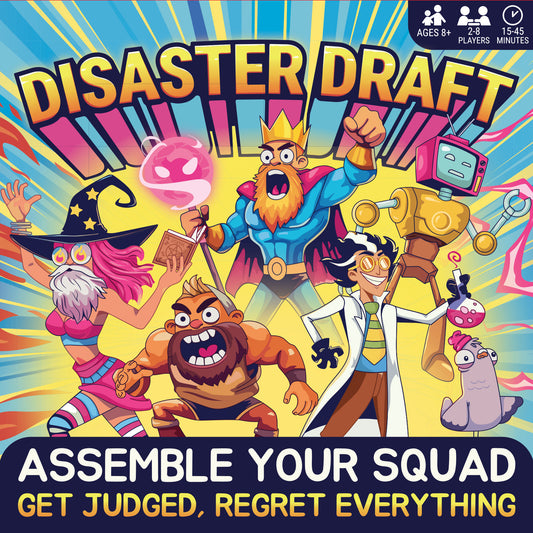 Disaster Draft – The World’s First Real Cards + Real Time AI Judgment Party Game